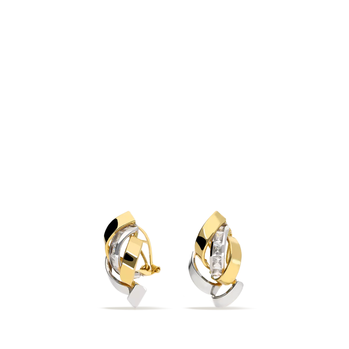 18k gold earrings