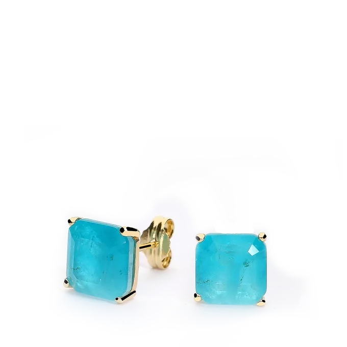 18k gold earrings