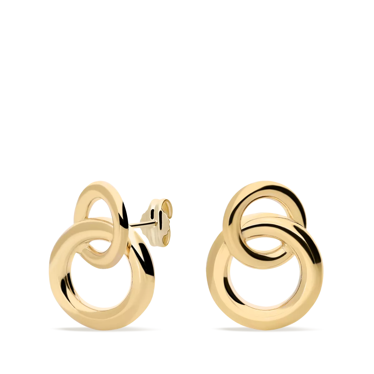 18k gold earrings