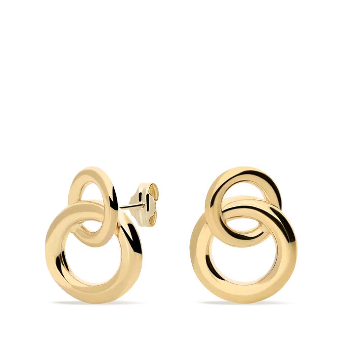 18k gold earrings