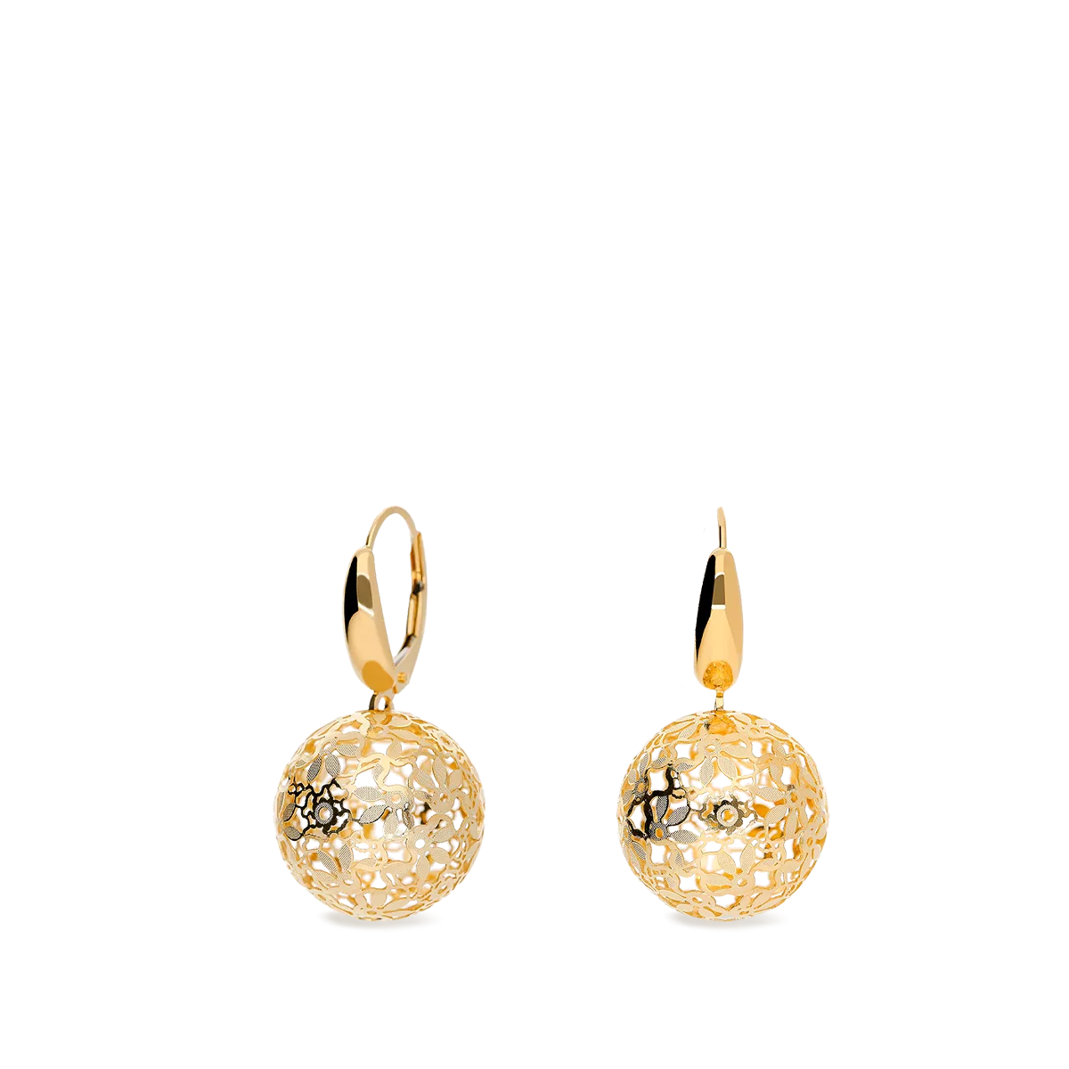 18k gold earrings