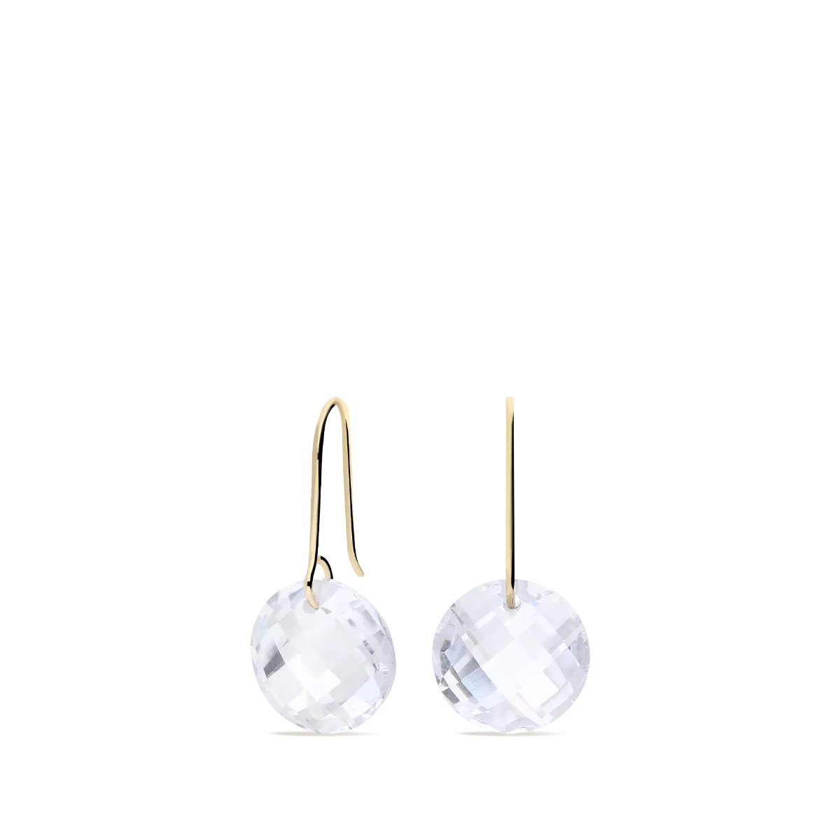 18k gold earrings