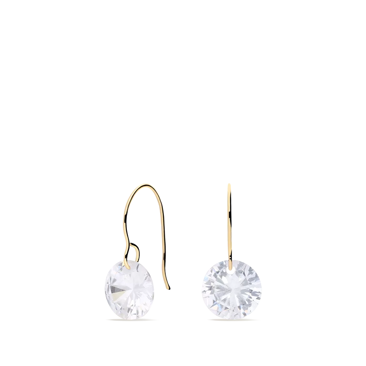 18k gold earrings