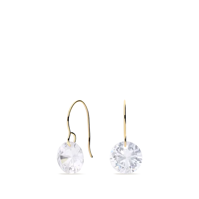 18k gold earrings