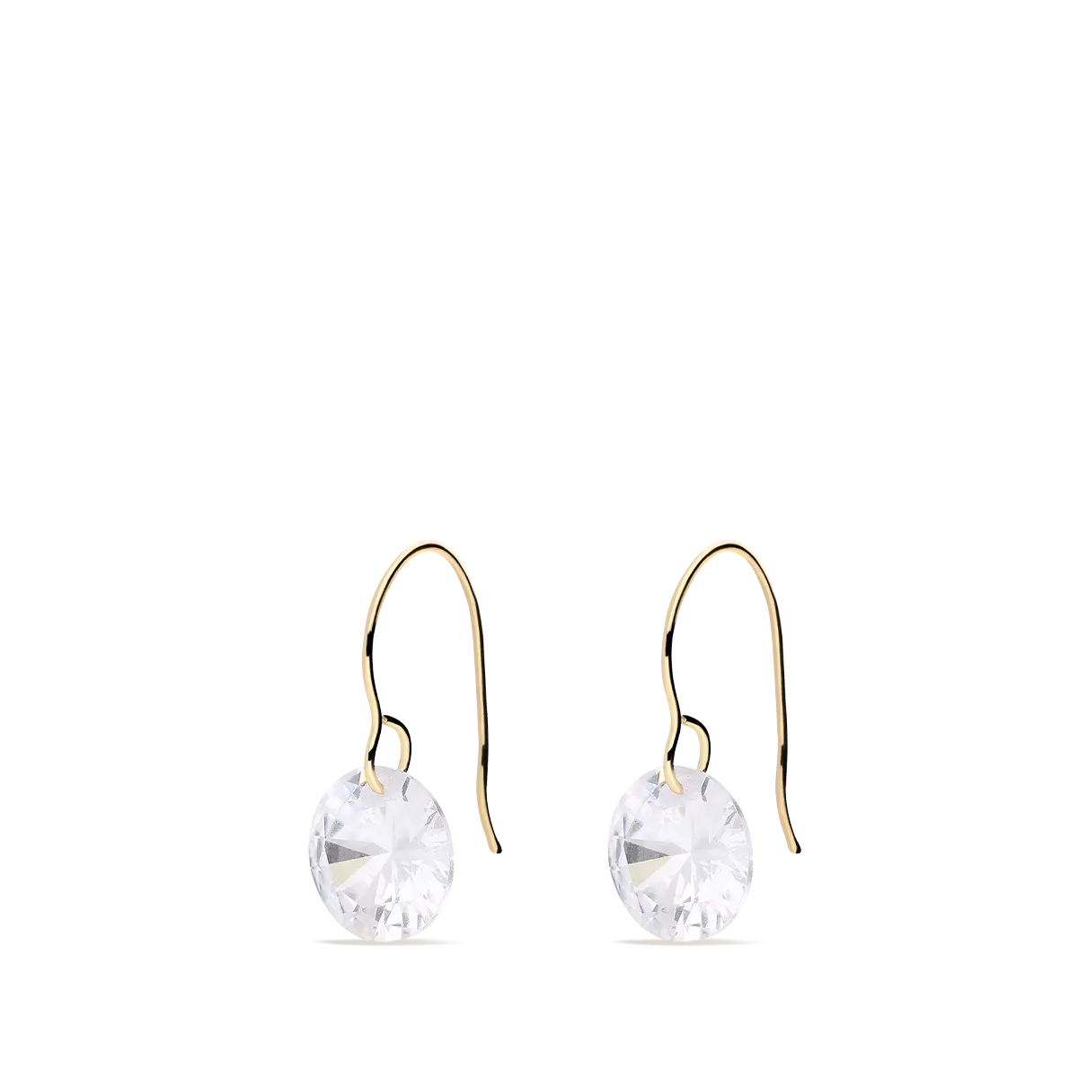 18k gold earrings