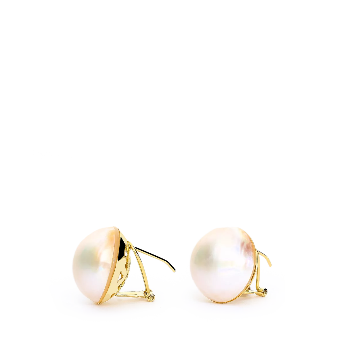 18k gold earrings