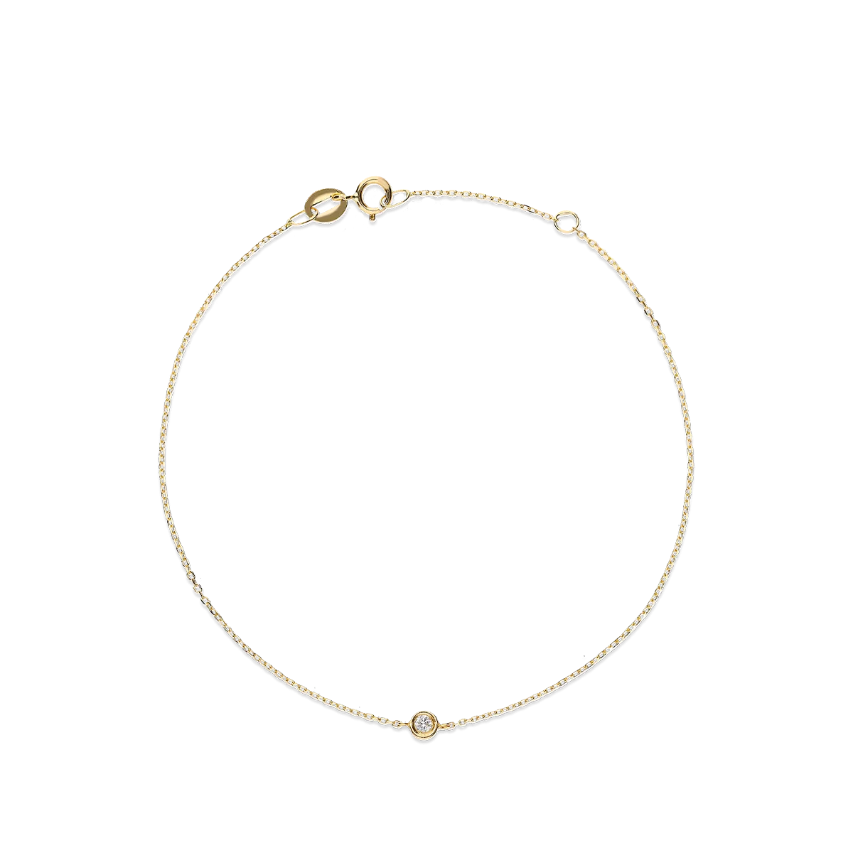 Pulsera diamante oro 18 quilates