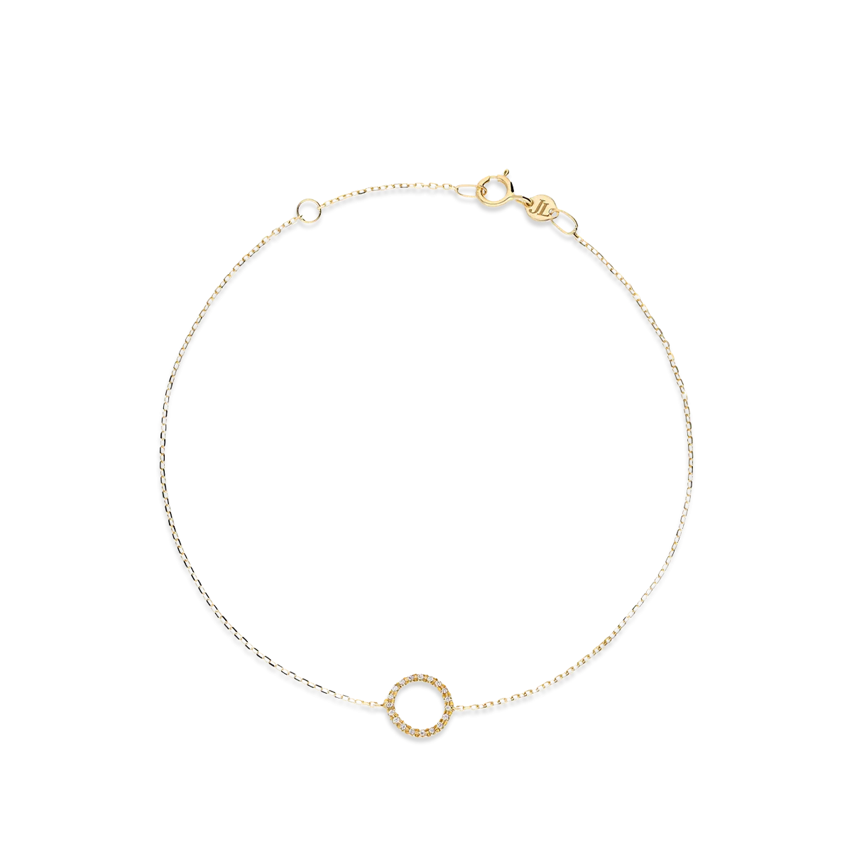 18k gold diamond bracelet