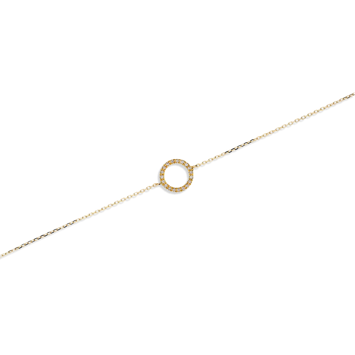 18k gold diamond bracelet