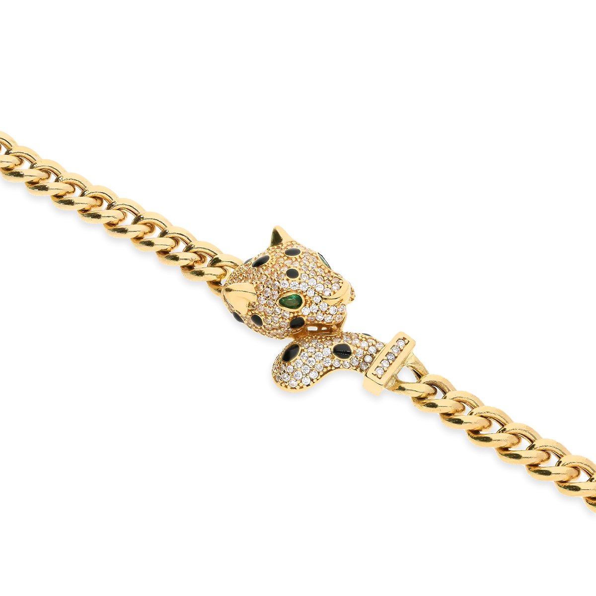 18k gold bracelet LEOPARD