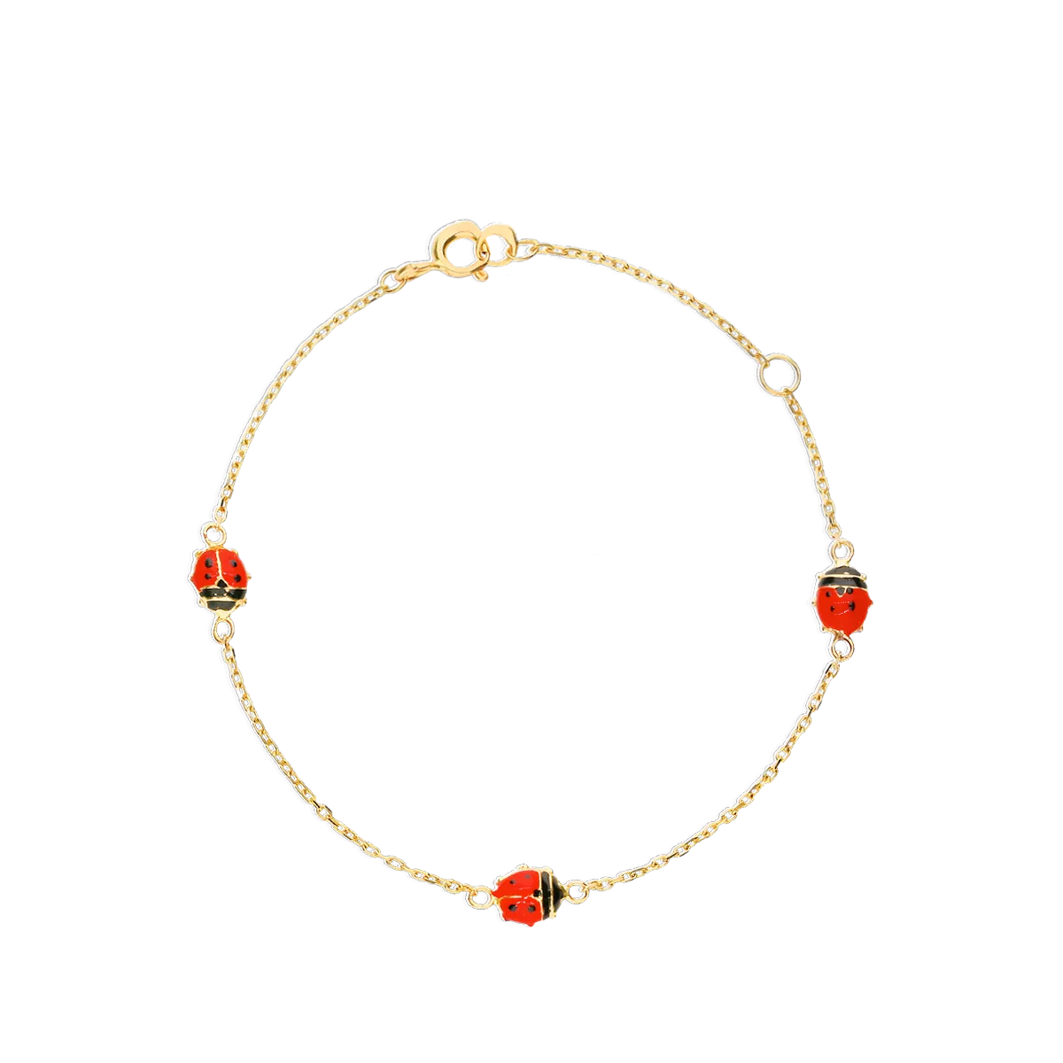 18k gold baby bracelet