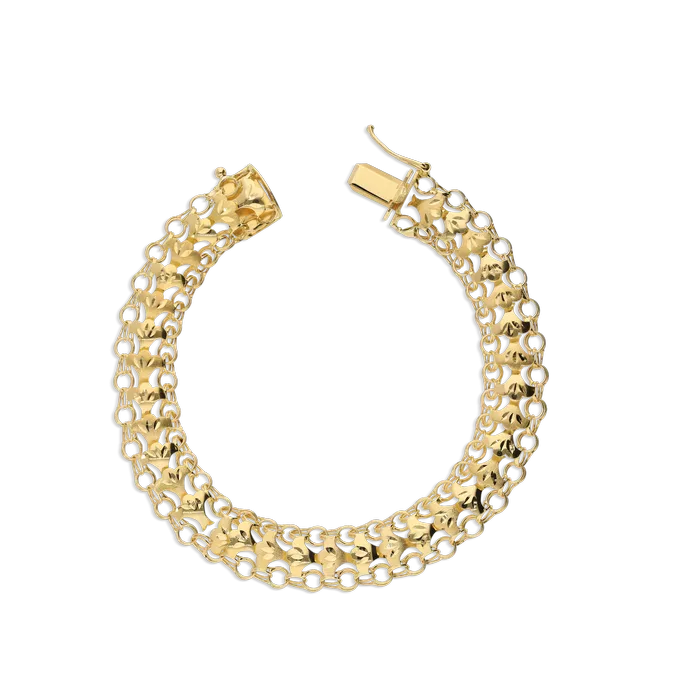 18k gold bracelet