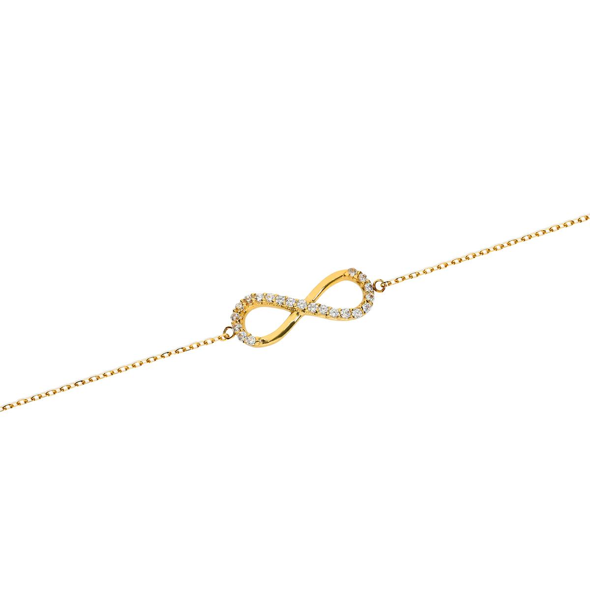 Pulsera oro 18 quilates INFINITY