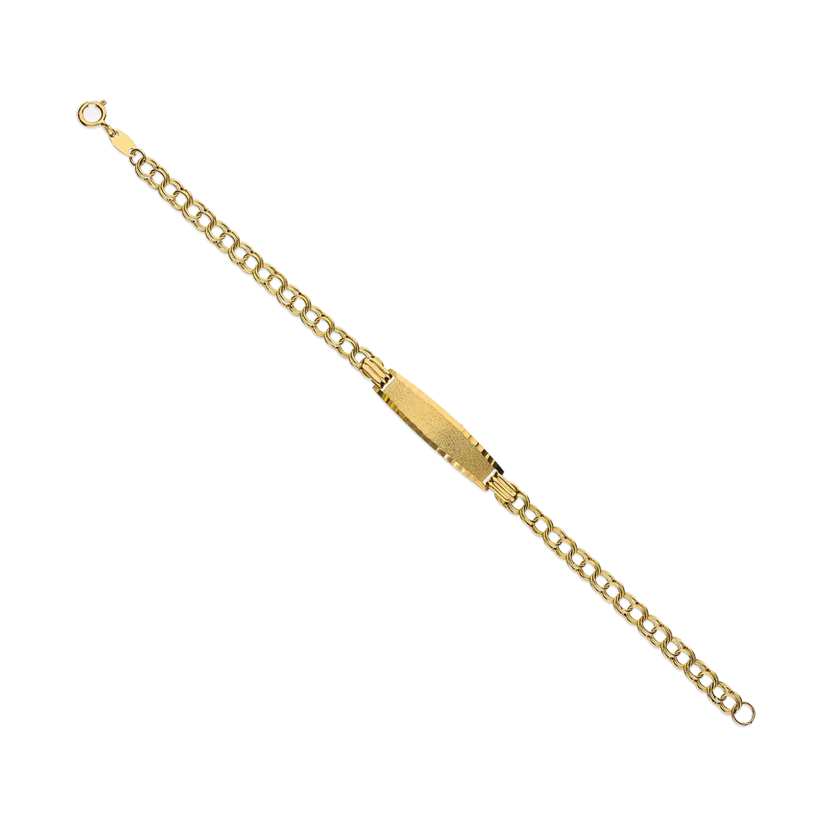 18k gold ID bracelet