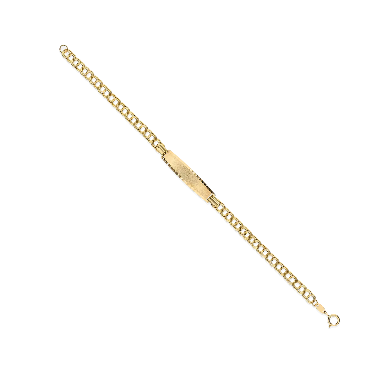 18k gold ID bracelet