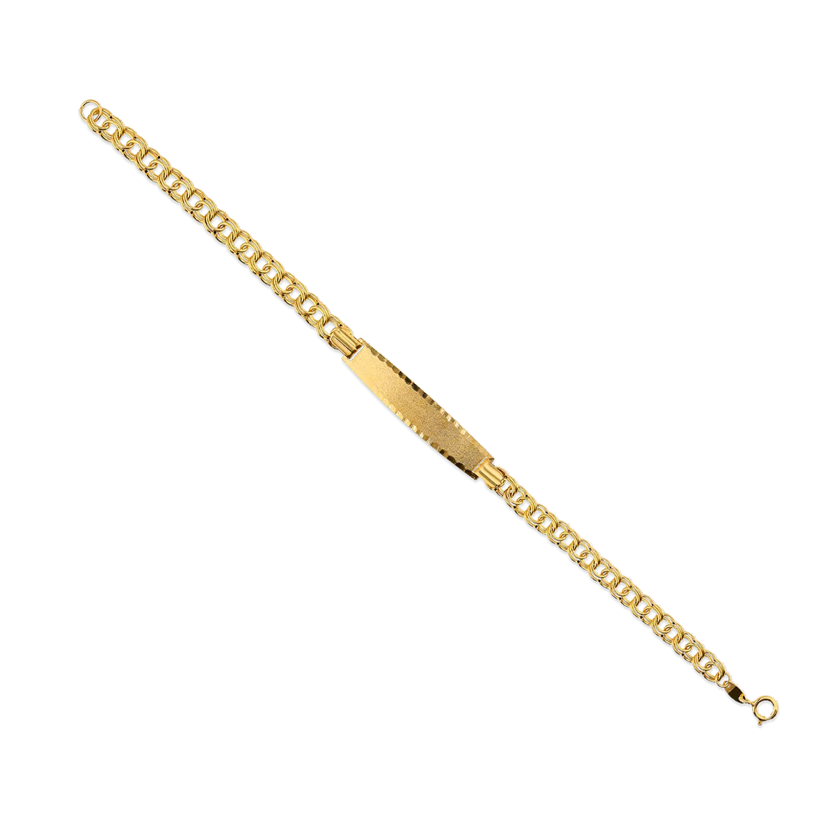 18k gold ID bracelet