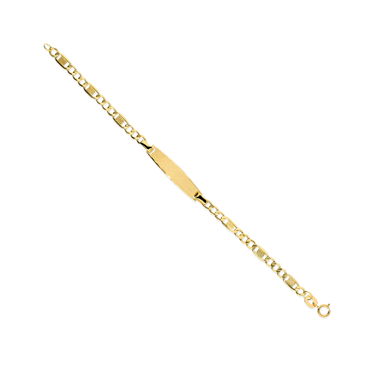 18k gold ID bracelet