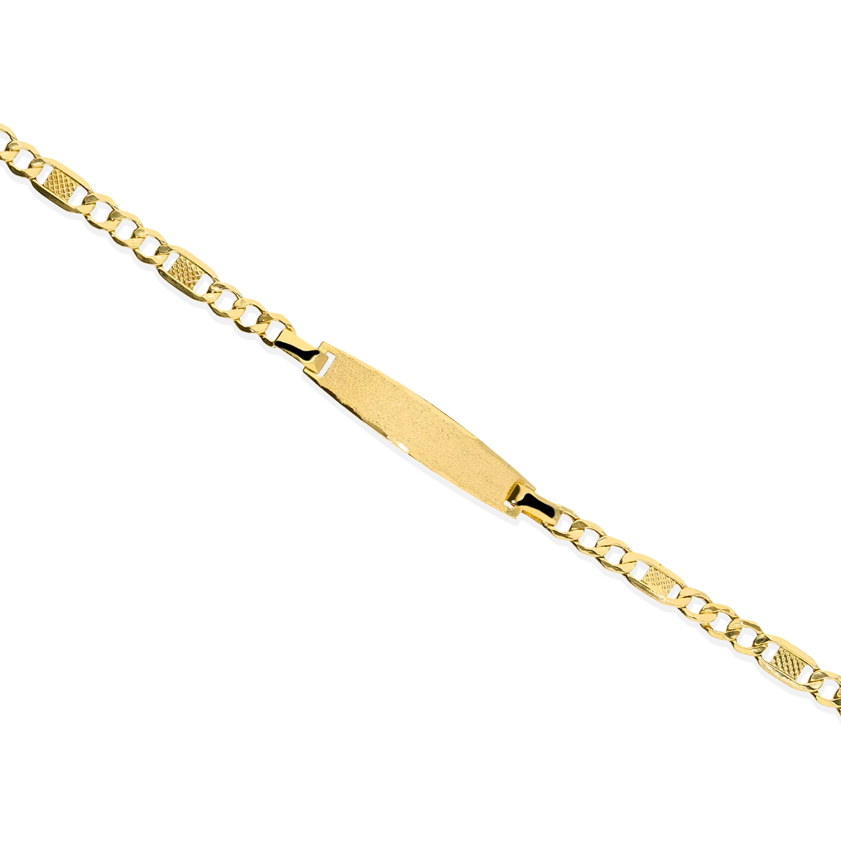 18k gold ID bracelet