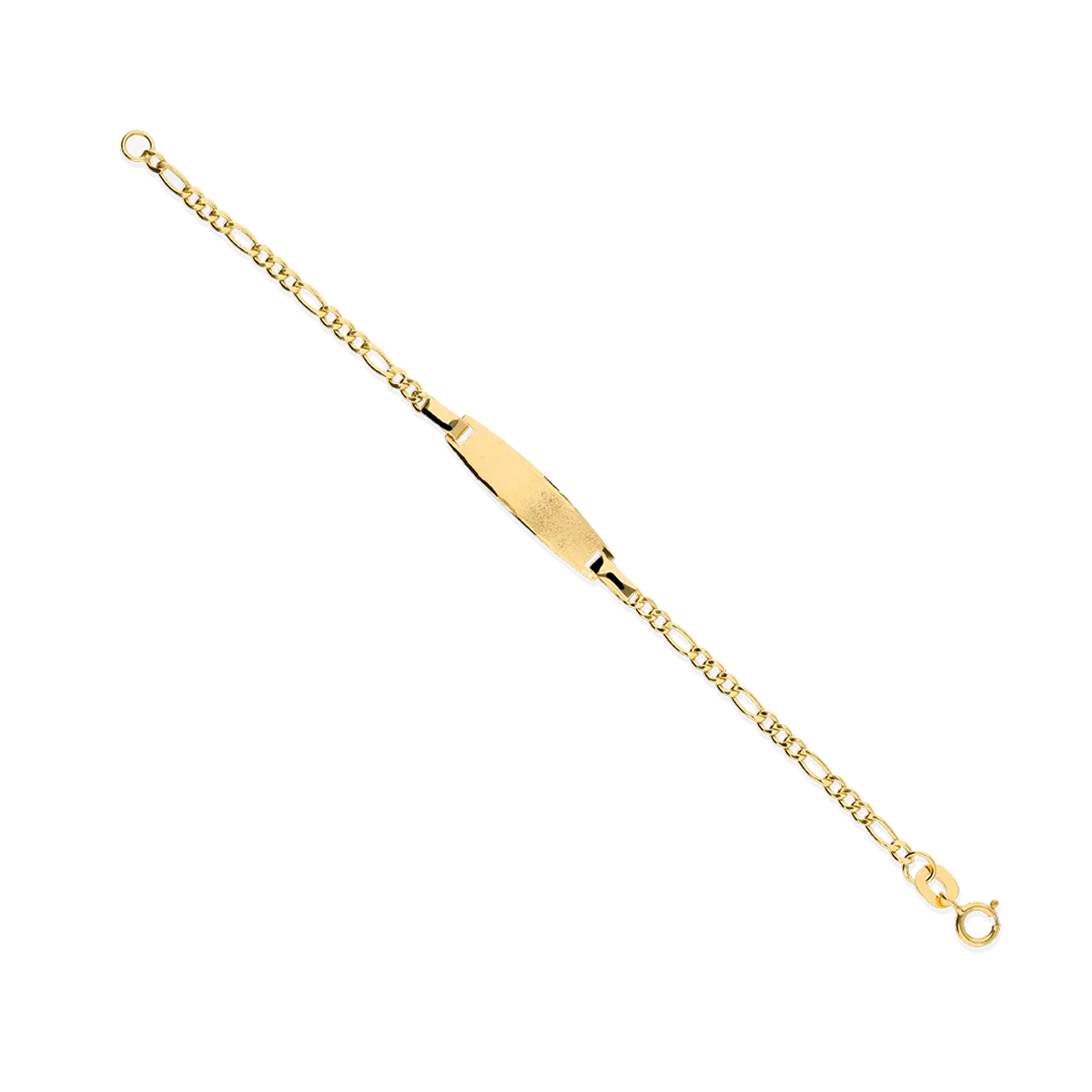 18k gold ID bracelet