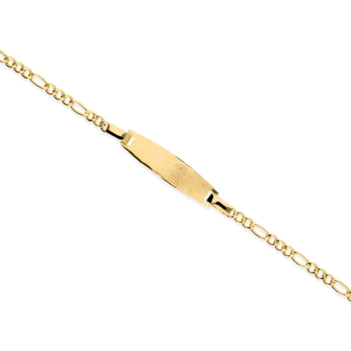 18k gold ID bracelet