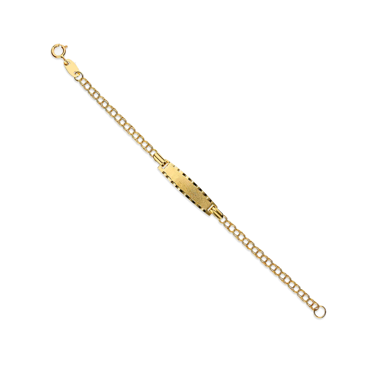 18k gold ID bracelet