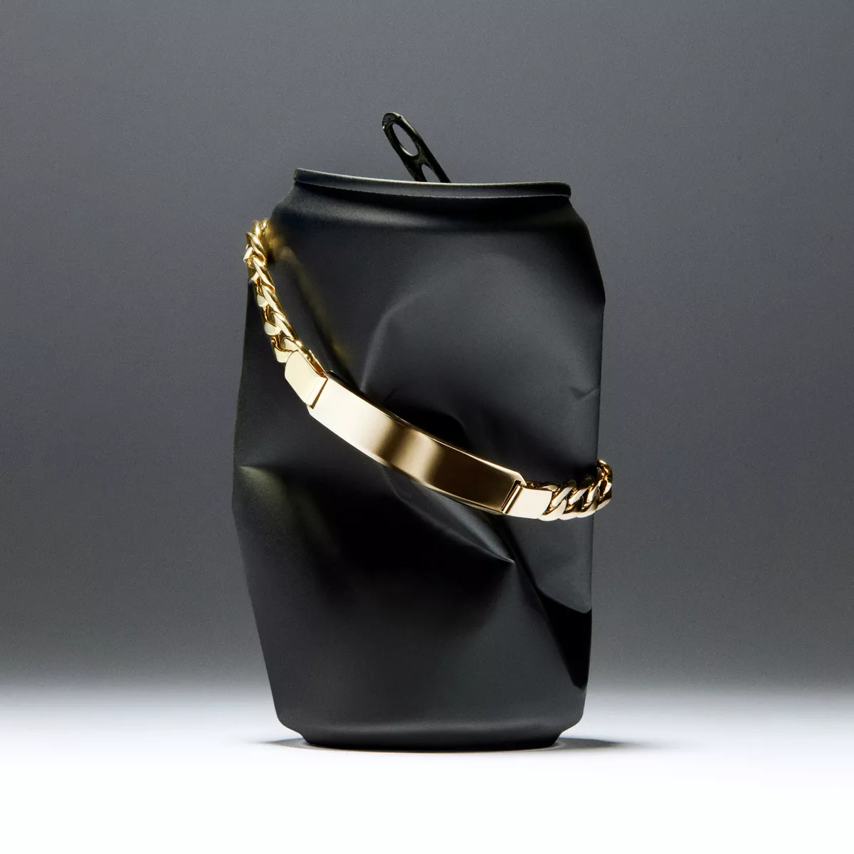 18k gold ID bracelet