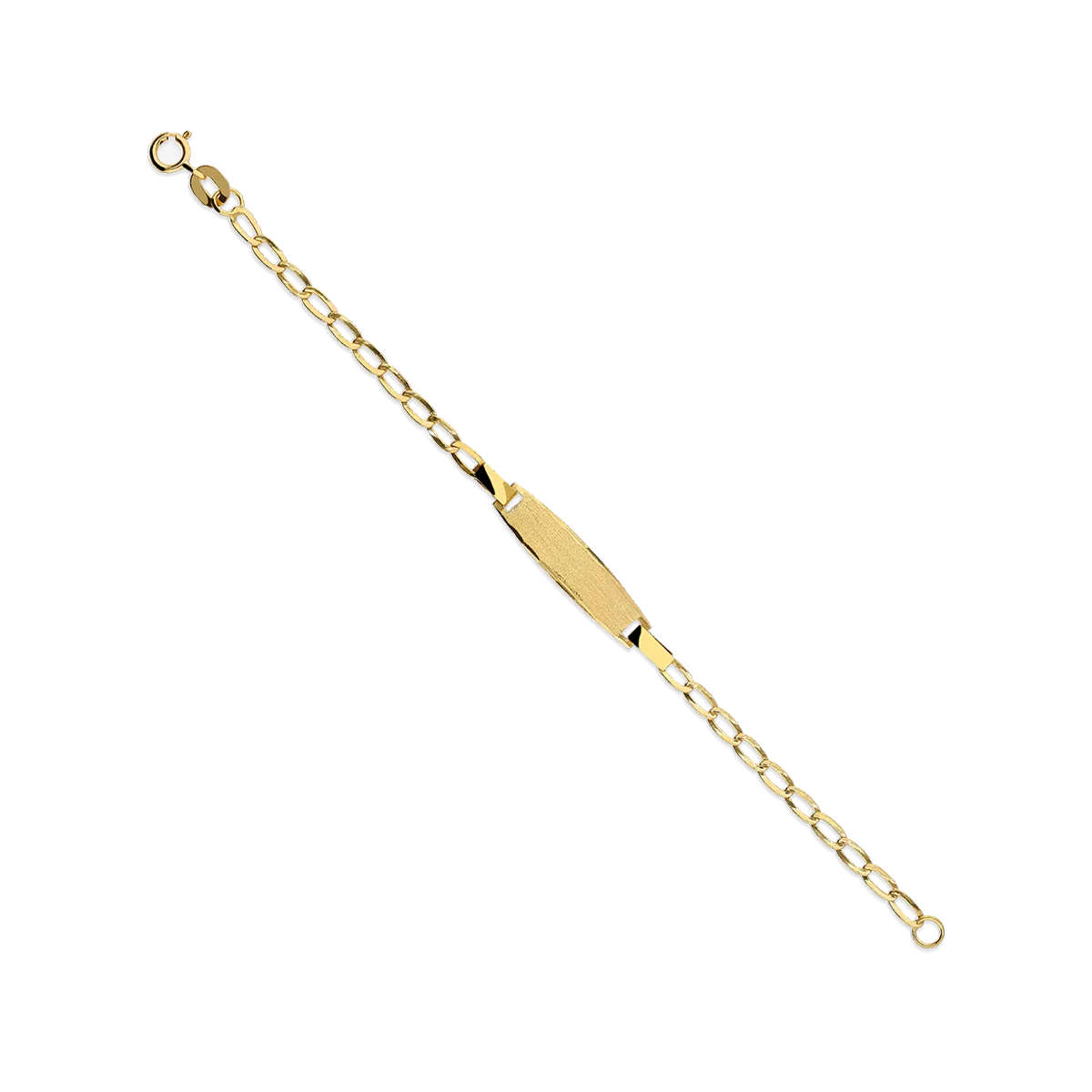 18k gold ID bracelet