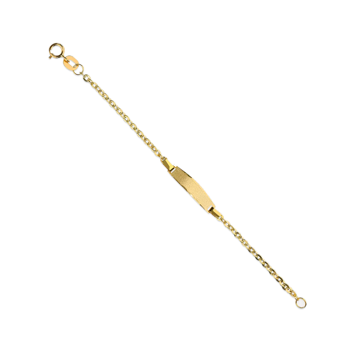 18k gold ID bracelet