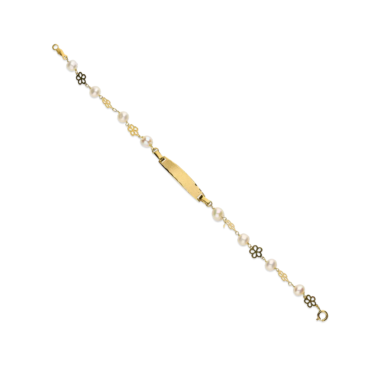 18k gold ID bracelet