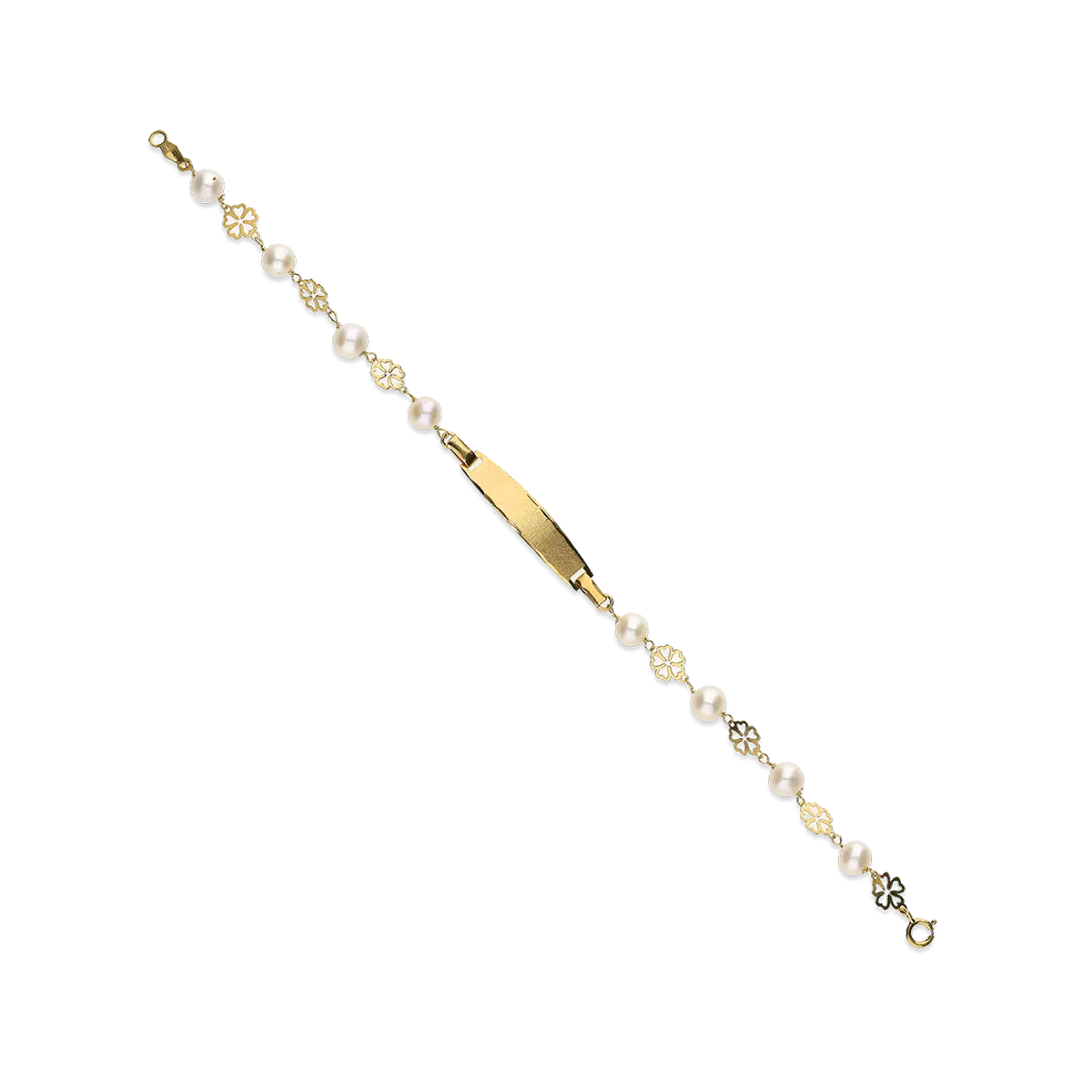 18k gold ID bracelet