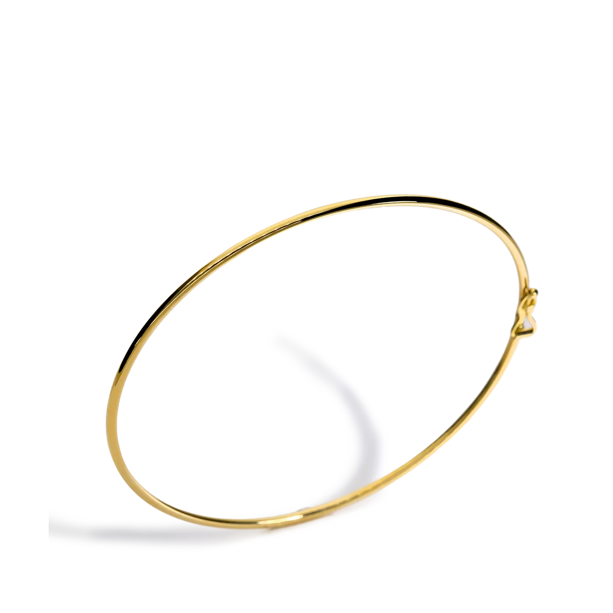 18k gold bangle