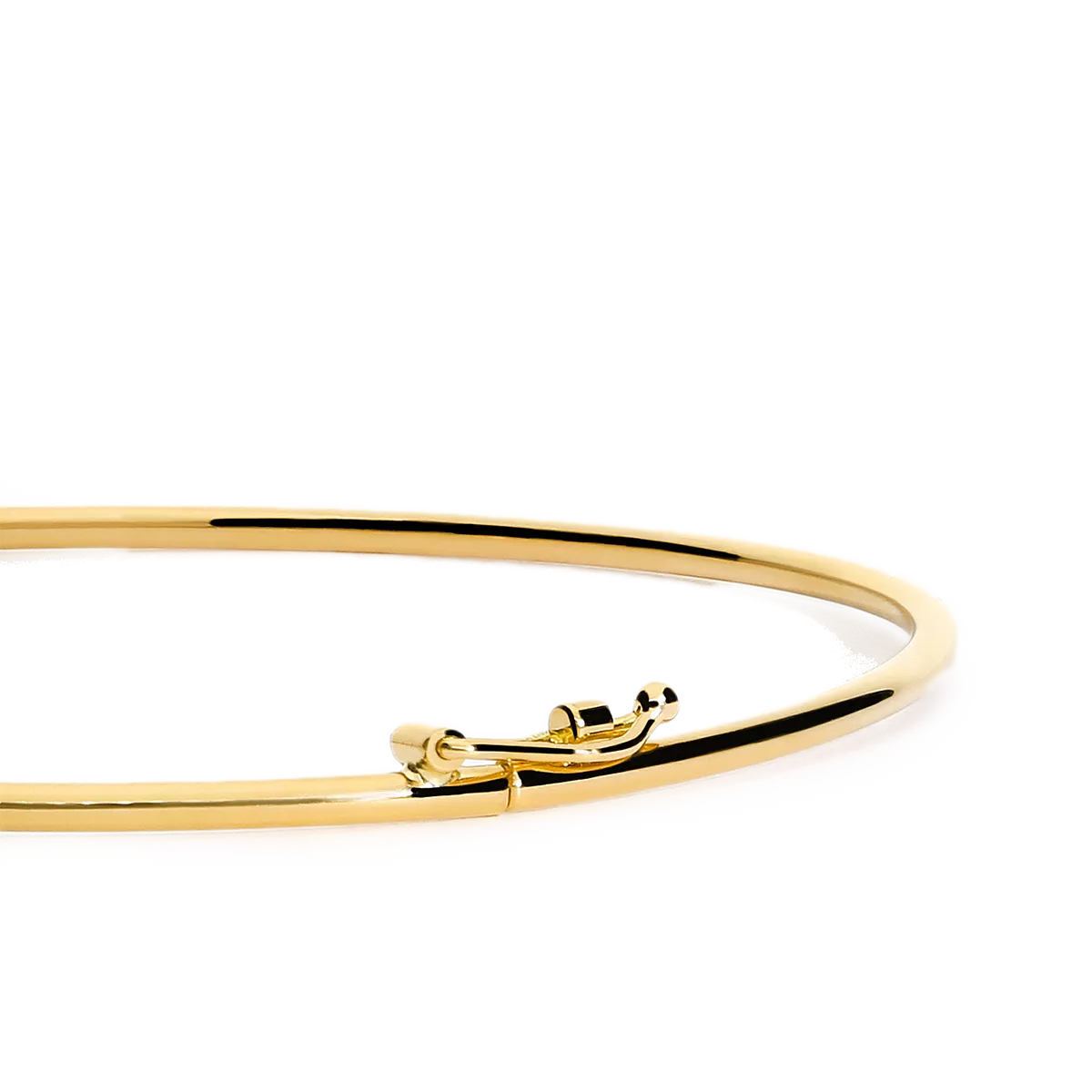 18k gold bangle