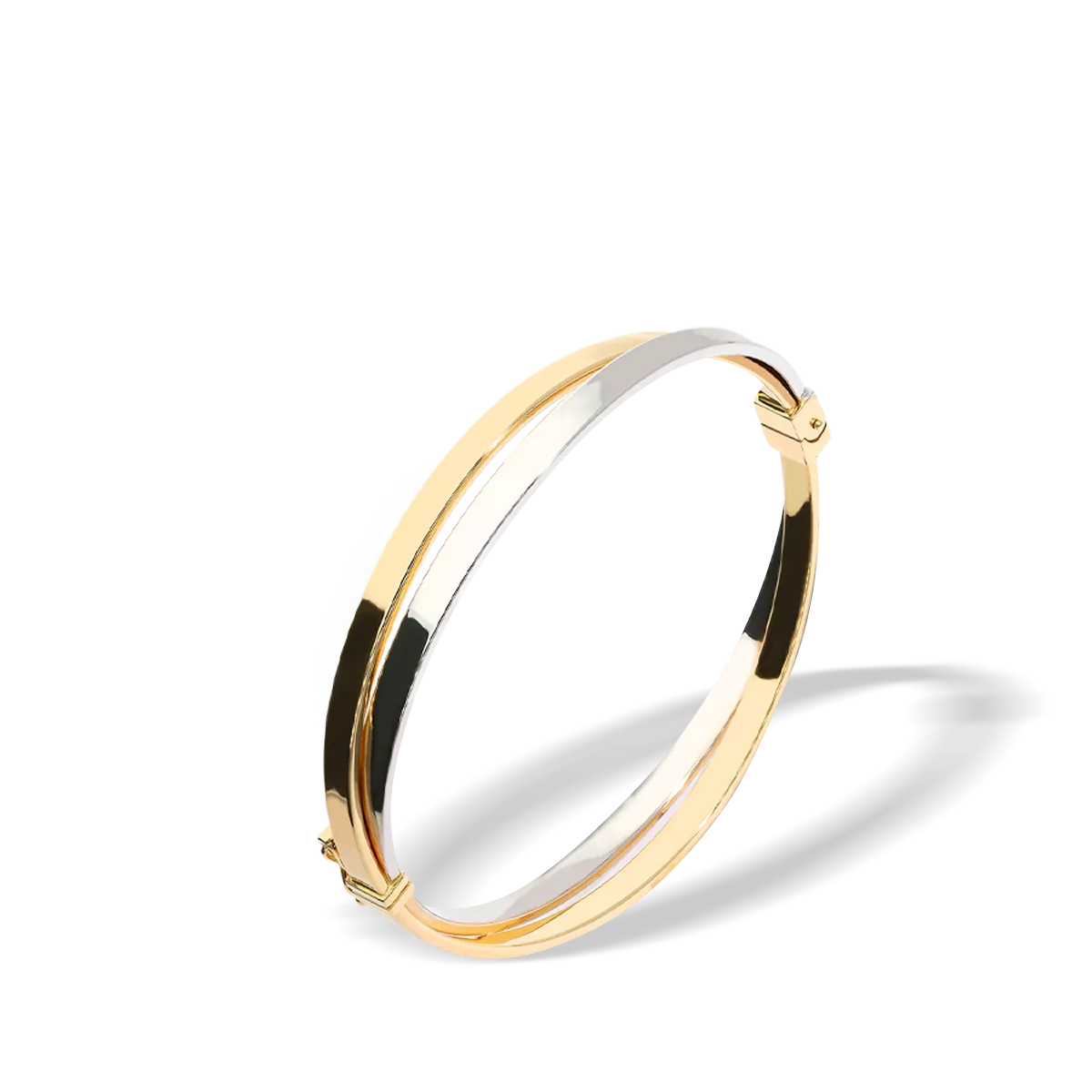 18k gold bangle