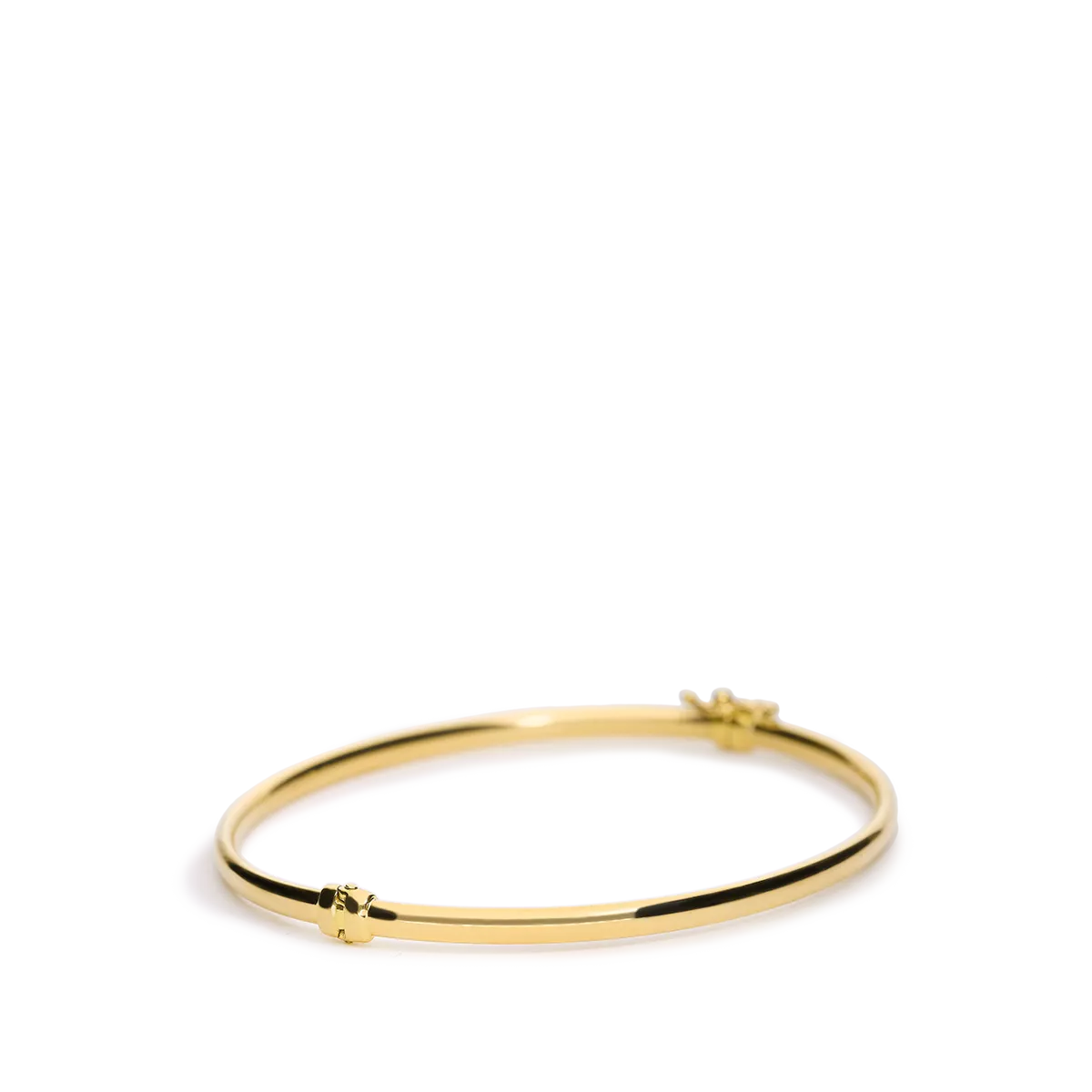 18k gold bangle