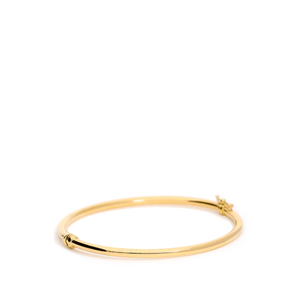 18k gold bangle