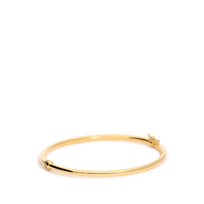 18k gold bangle