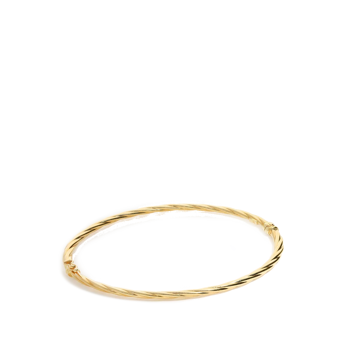 18k gold bangle TWIST