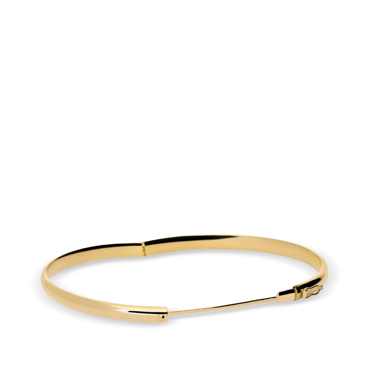 18k gold bangle