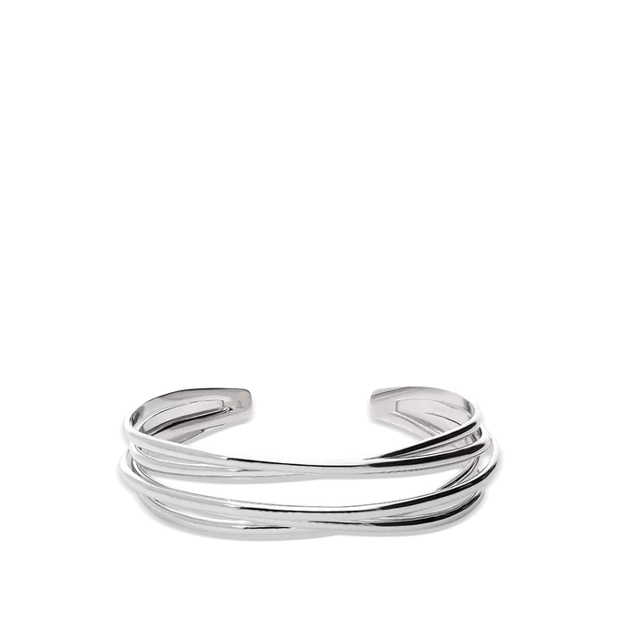 Pulsera rígida plata primera ley