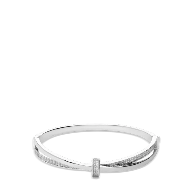 Pulsera rígida plata primera ley