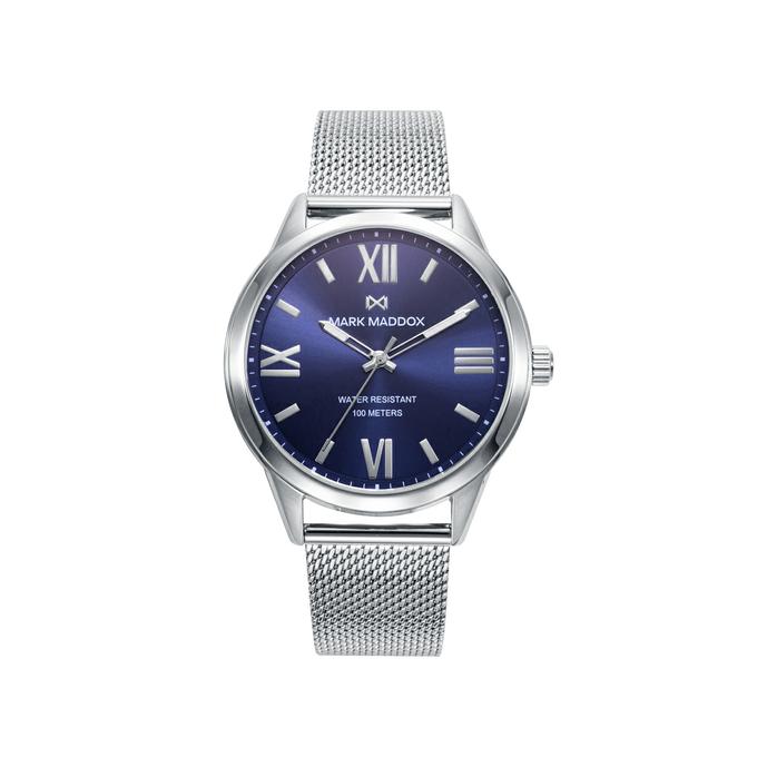 Reloj Mujer Acero Mark Maddox Esfera Azul