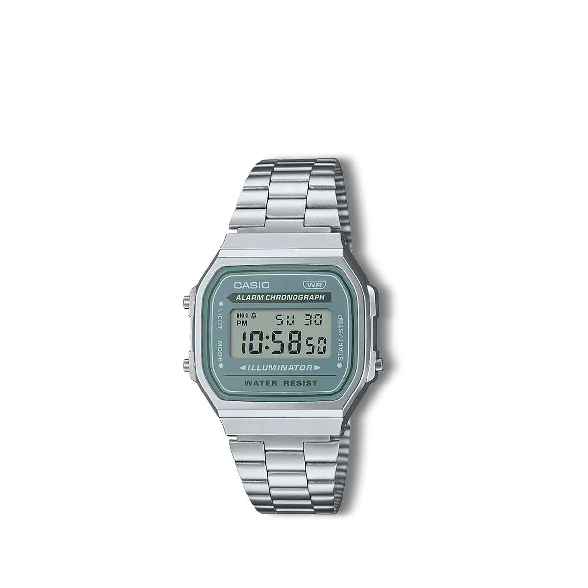 Reloj Casio Collection retro plateado