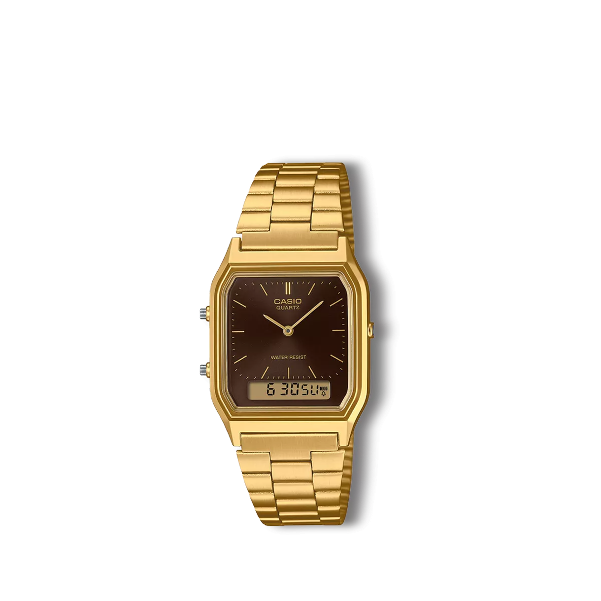 Reloj Casio Collection retro dorado