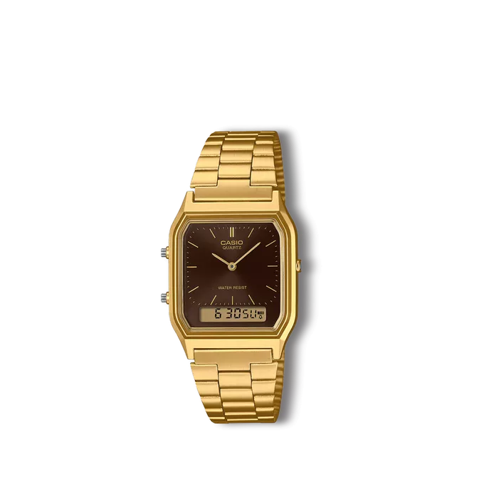 Reloj Casio Collection retro dorado