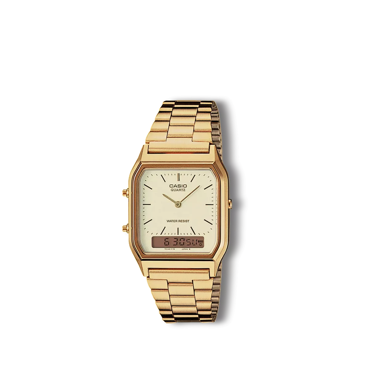 Reloj Casio Collection retro dorado