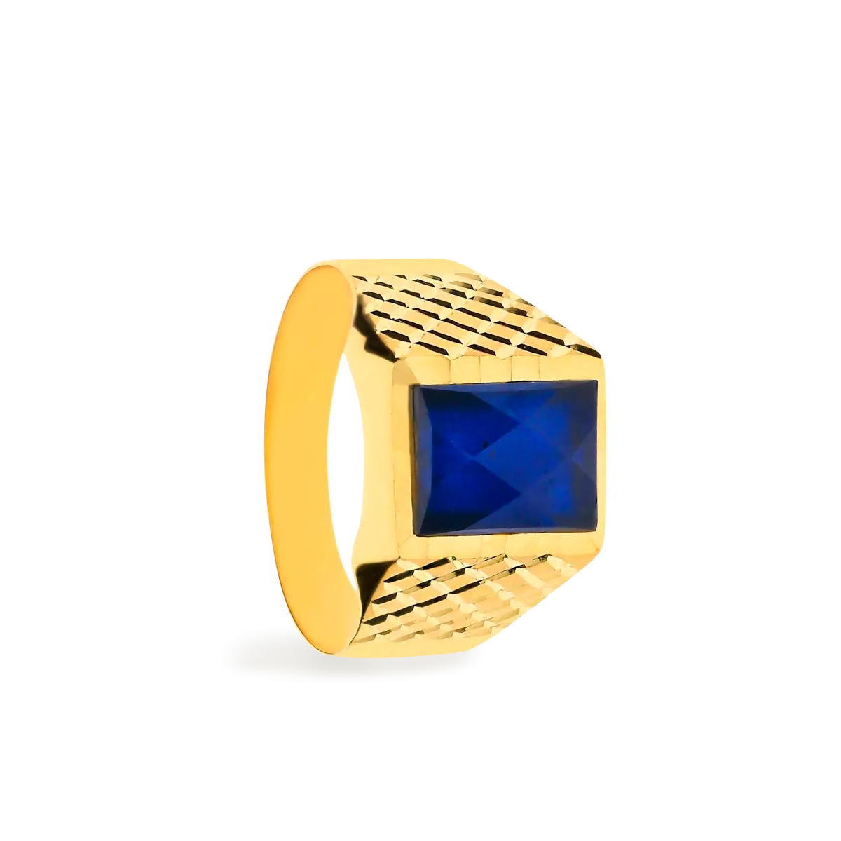 18k gold signet ring