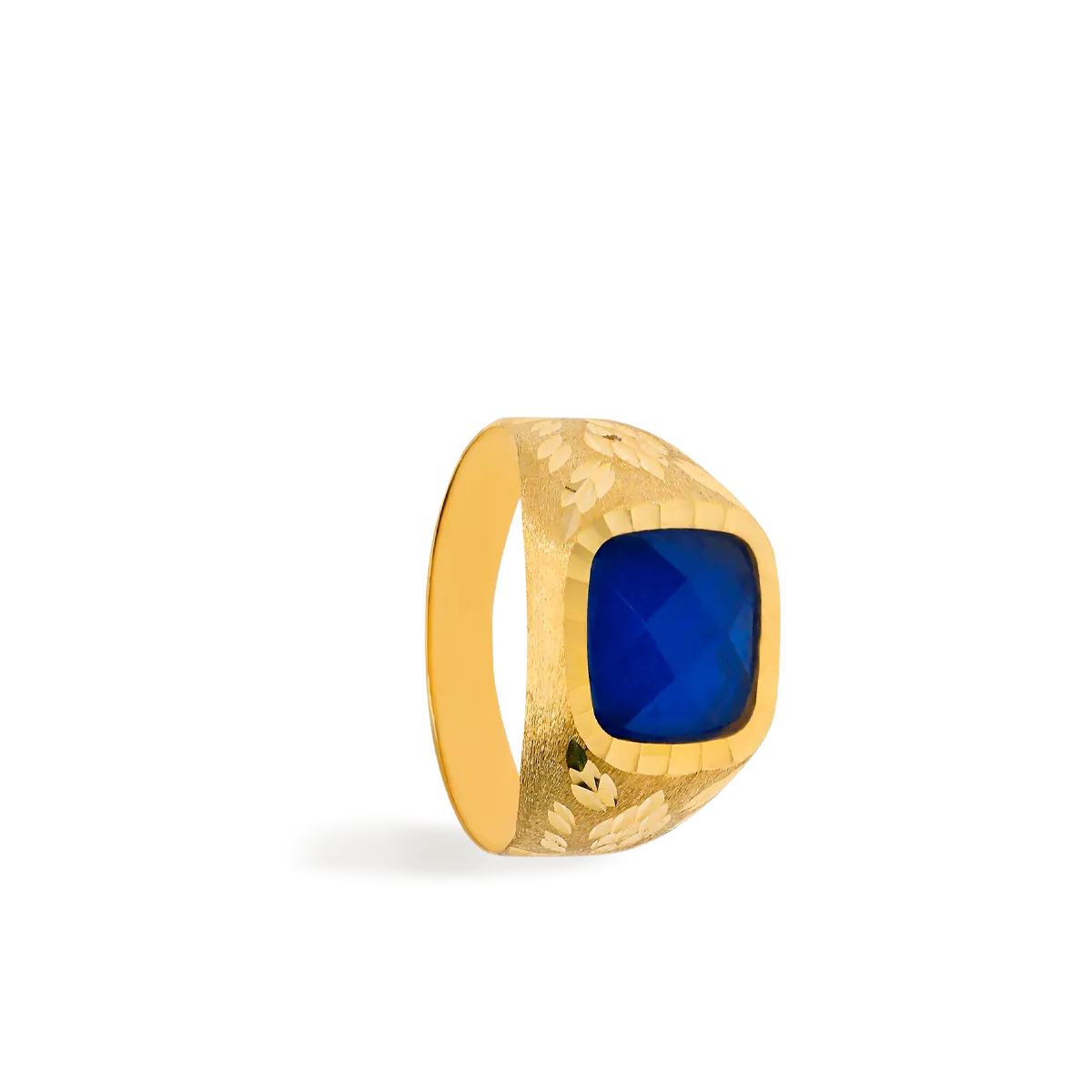 18k gold signet ring