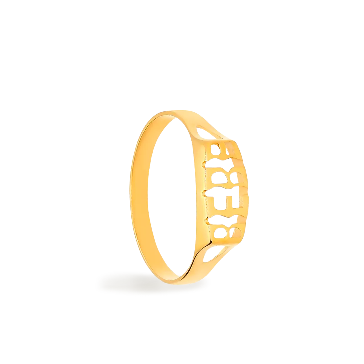 18k gold signet ring