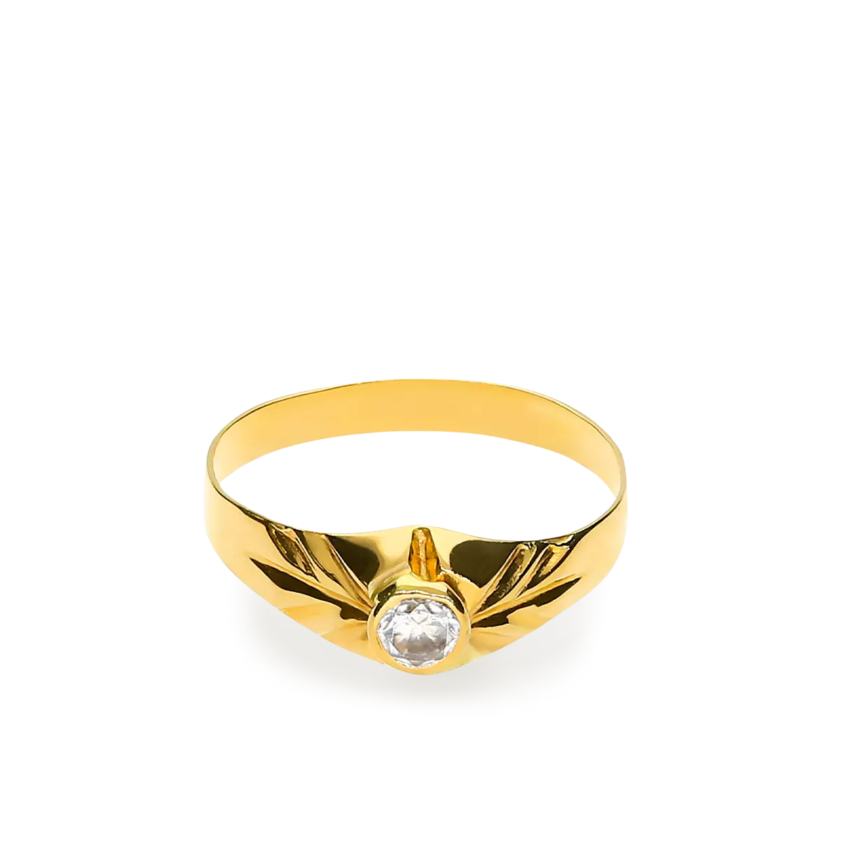 18k gold ring