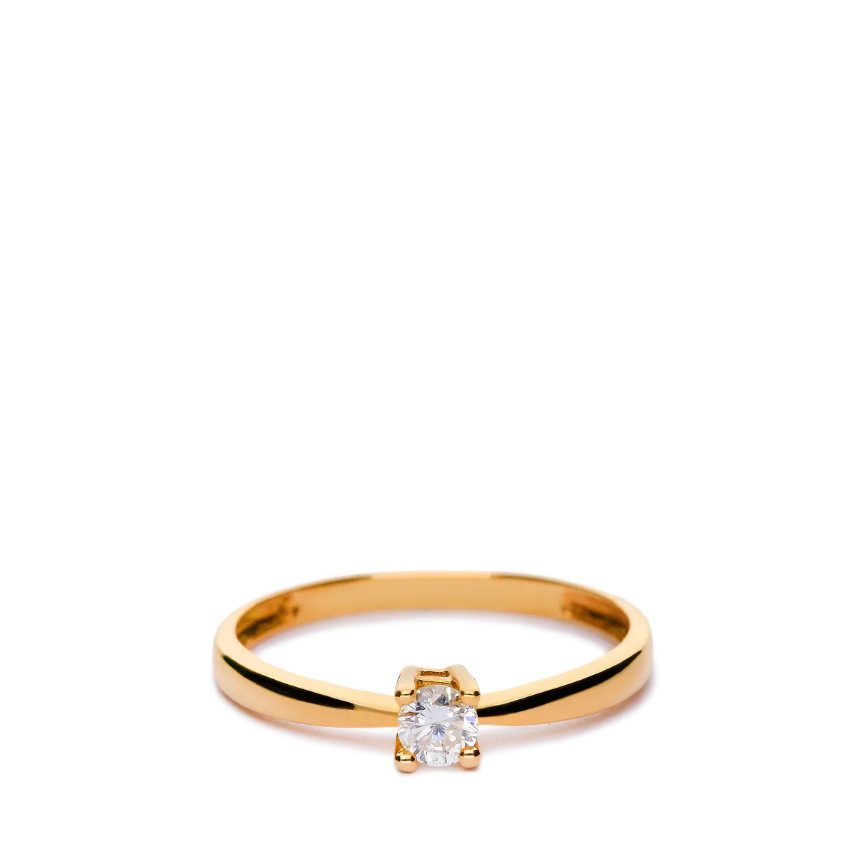 Anillo diamante oro 18 quilates